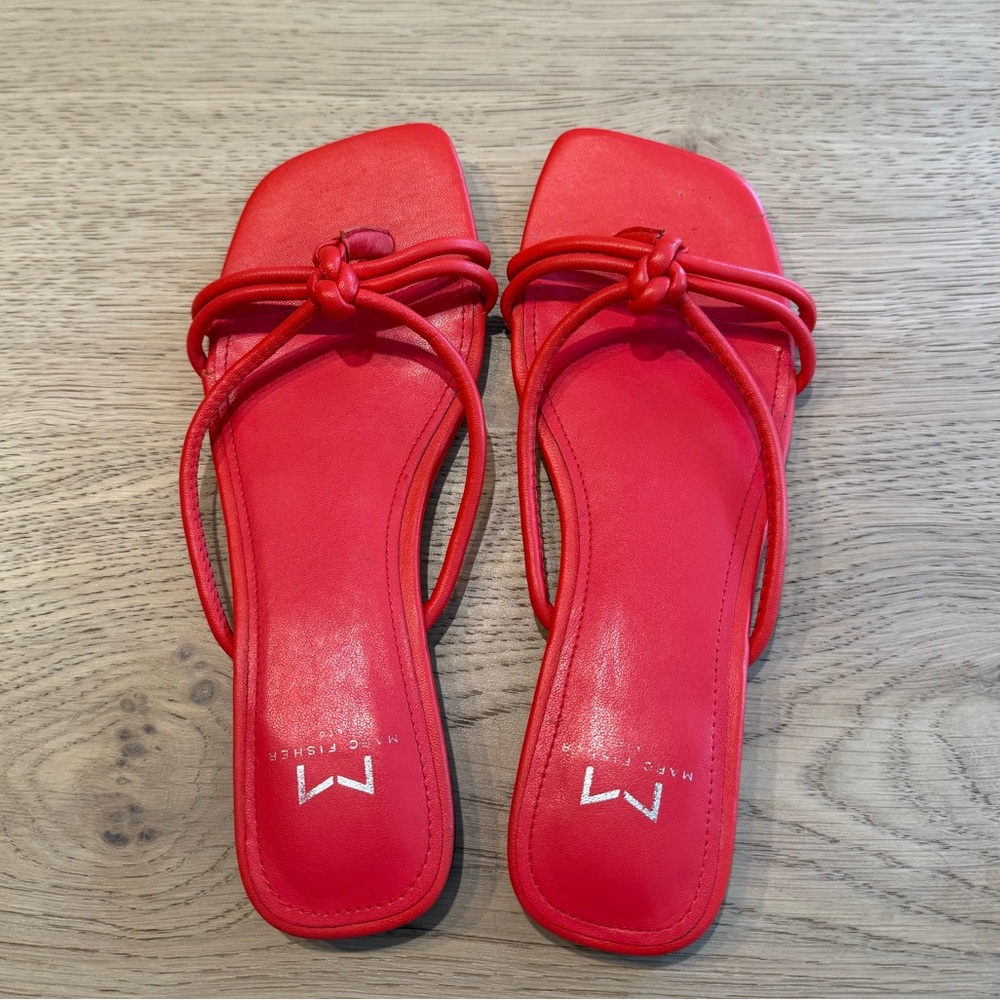 Women's Red Sandals - Marc Fisher